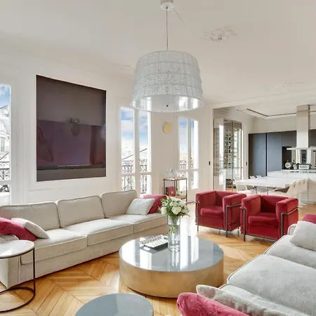 Penthouse De Luxe - Vue Tour Eiffel Alma Apartment